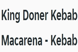 Restaurantes indios - King Döner Kebab