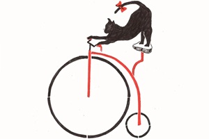 La Gata en Bicicleta