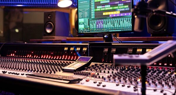 Estudios de grabación - Set de grabación del estudio de música reconocido como uno de los mejores estudios de grabación de Sevilla