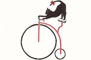 La Gata en Bicicleta