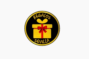 una de las tiendas de regalos del centro de Sevilla, logo de la tienda Regalos Sevilla