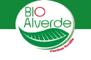 una de las tiendas de alimentos saludables en Sevilla, logo de BioAlverde
