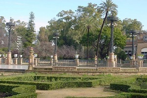 una de las actividades para niños en edad preescolar en Sevilla, foto del Parque de María Luisa