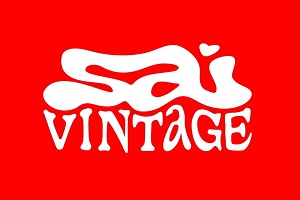 una de las tiendas de ropa vintage de Sevilla, logo de la tienda Sai Vintage