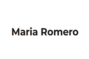 de las maquilladores profesionales de Sevilla, logo de María Romero Maquillaje y Peluqueria