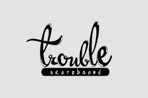 tiendas de skate - logo de la tienda TroubleSkateboards