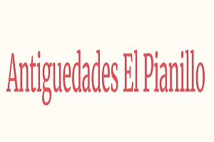 tiendas de muebles vintage - logo de la tienda Antiguedades El Pianillo