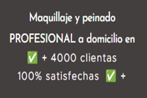 Maquillaje y peinados PROFESIONAL a domicilio en Sevilla