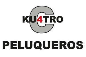 logo de Ku4tro C Peluqueros